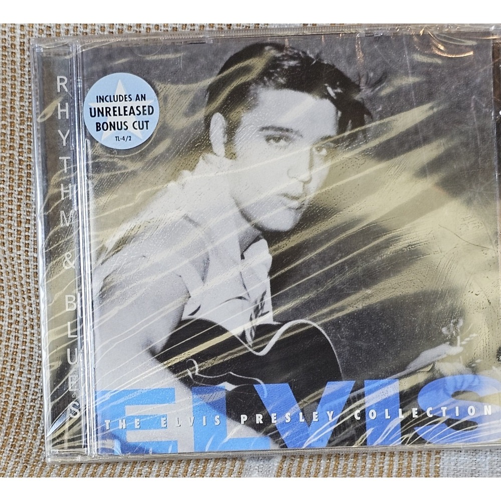 Time Life The Elvis Presley Collection -Rhythm  & Blues (Cd, 1998, 2 Disk New